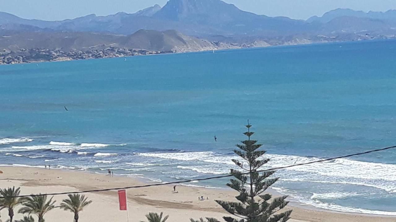 Exclusif Appartement En 1Er Ligne, Vue Imprenable, Piscine, Parking Prive A Playa Mucha Vista, Alicante 坎佩略 外观 照片