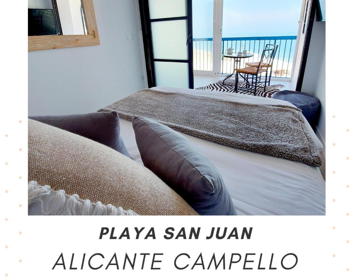 Exclusif Appartement En 1Er Ligne, Vue Imprenable, Piscine, Parking Prive A Playa Mucha Vista, Alicante 坎佩略 外观 照片